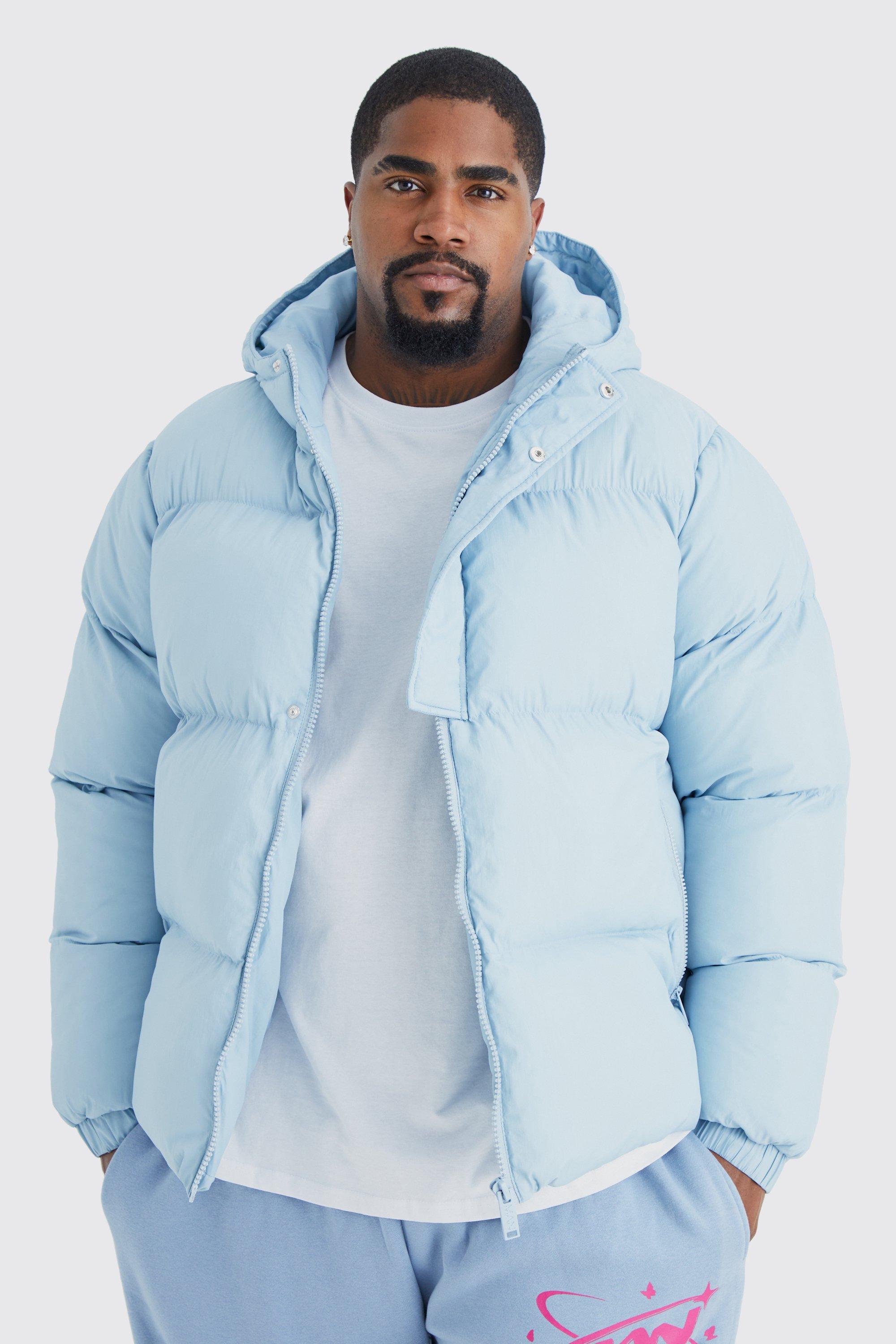 Baby blue puffer jacket best sale